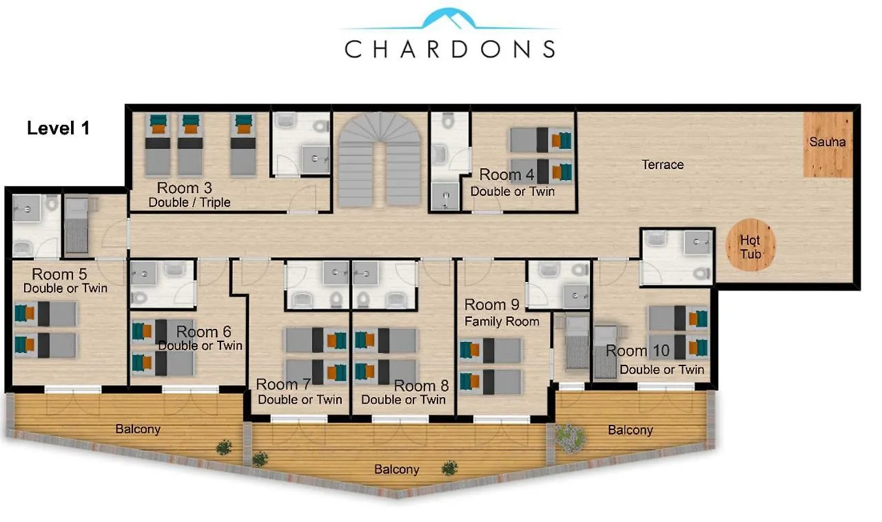 Chalet Coeur Des Brevieres By Chalet Chardons Tignes 3*,